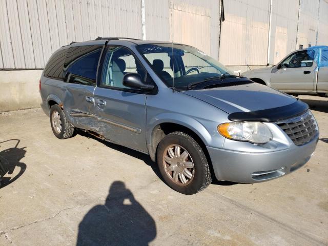 2A4GP54L56R672429 - 2006 CHRYSLER TOWN & COU TOURING ლურჯი ფოტო 4