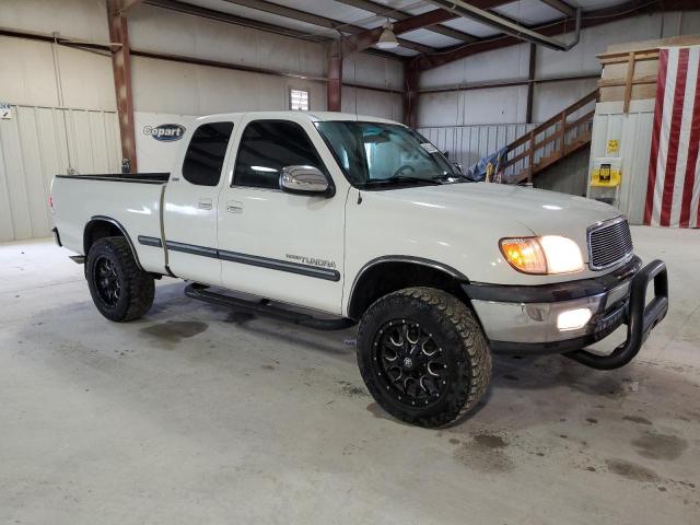 5TBRT34172S274145 - 2002 TOYOTA TUNDRA ACCESS CAB თეთრი ფოტო 4