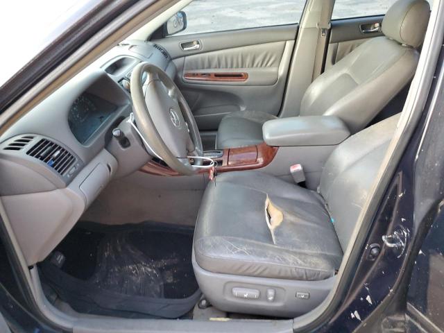 4T1BE32K14U842088 - 2004 TOYOTA CAMRY LE BLUE photo 7