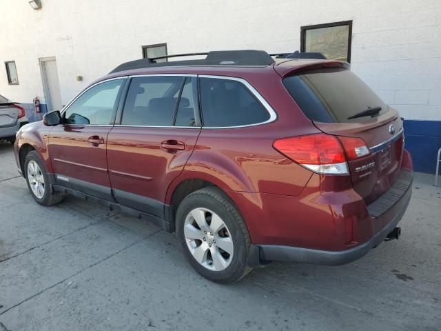 4S4BRDLC3B2390624 - 2011 SUBARU OUTBACK 3.6R LIMITED MAROON photo 2