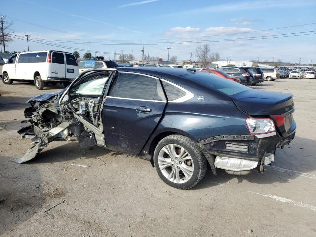 2G1125S36E9122189 - 2014 CHEVROLET IMPALA LT BLUE photo 2