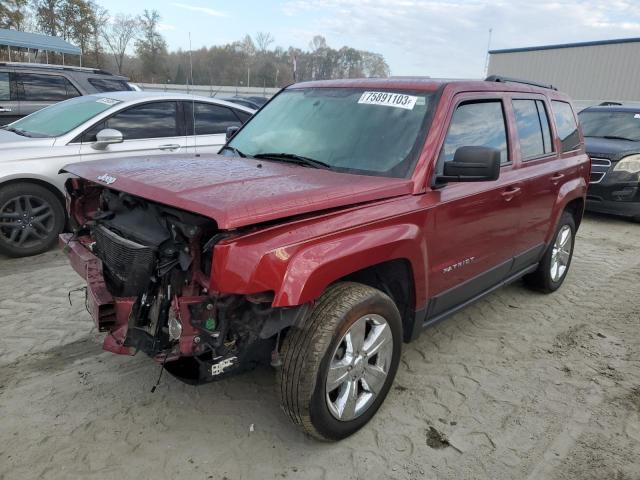 1C4NJPFB9GD748835 - 2016 JEEP PATRIOT LATITUDE RED photo 1