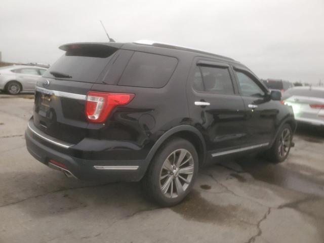 1FM5K7F81JGB10842 - 2018 FORD EXPLORER LIMITED BLACK photo 3