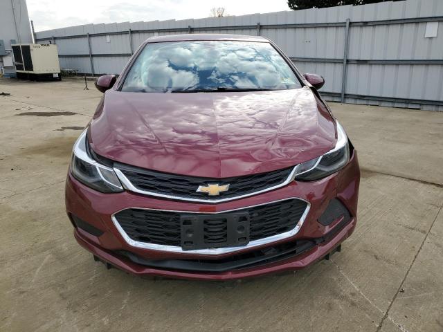 1G1BE5SMXG7268555 - 2016 CHEVROLET CRUZE LT RED photo 5