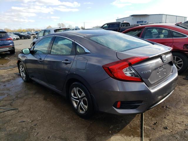 19XFC2F52GE023636 - 2016 HONDA CIVIC LX GRAY photo 2