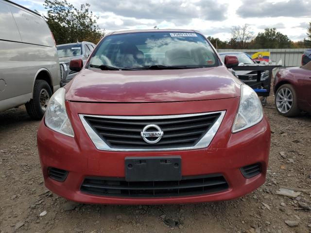 3N1CN7AP1DL841887 - 2013 NISSAN VERSA S RED photo 5