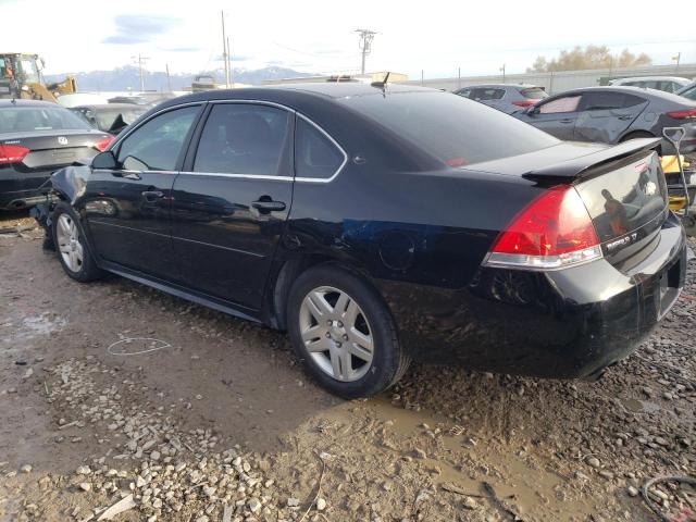 2G1WG5E39D1111025 - 2013 CHEVROLET IMPALA LT BLACK photo 2