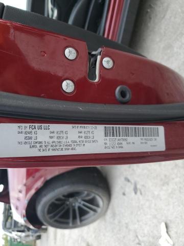 2C3CDZFJ4KH758982 - 2019 DODGE CHALLENGER R/T SCAT PACK RED photo 13