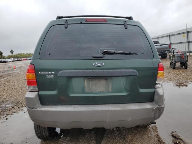 1FMYU01132KB15192 - 2002 FORD ESCAPE XLS GREEN photo 6