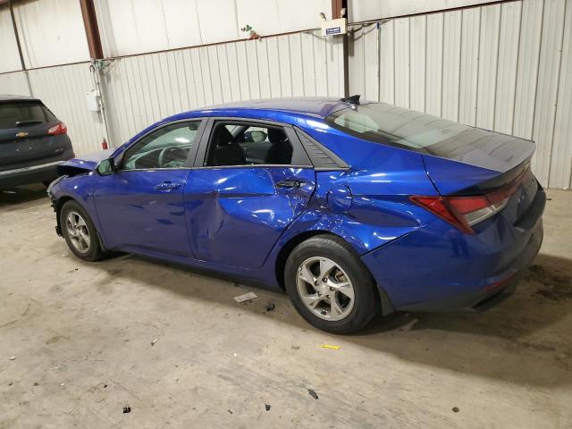 KMHLL4AG1PU393867 - 2023 HYUNDAI ELANTRA SE BLUE photo 2