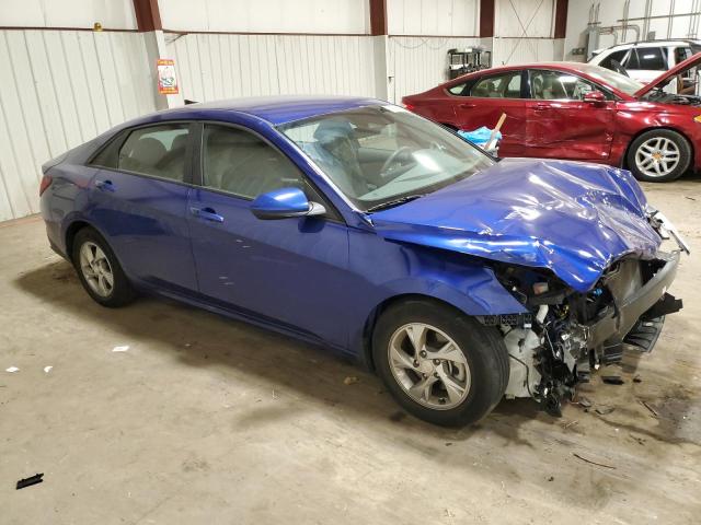 KMHLL4AG1PU393867 - 2023 HYUNDAI ELANTRA SE BLUE photo 4