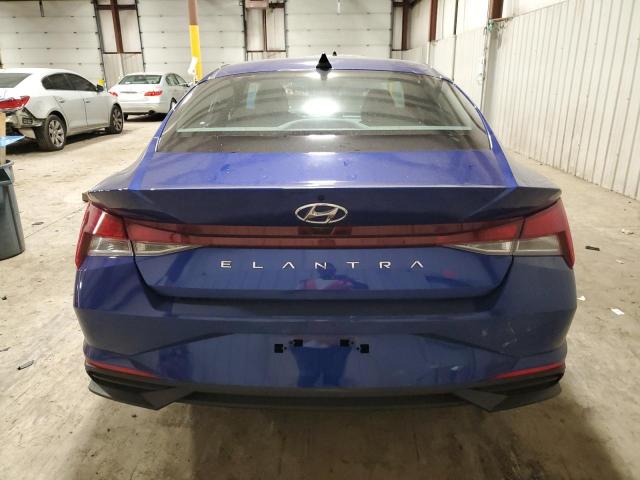 KMHLL4AG1PU393867 - 2023 HYUNDAI ELANTRA SE BLUE photo 6