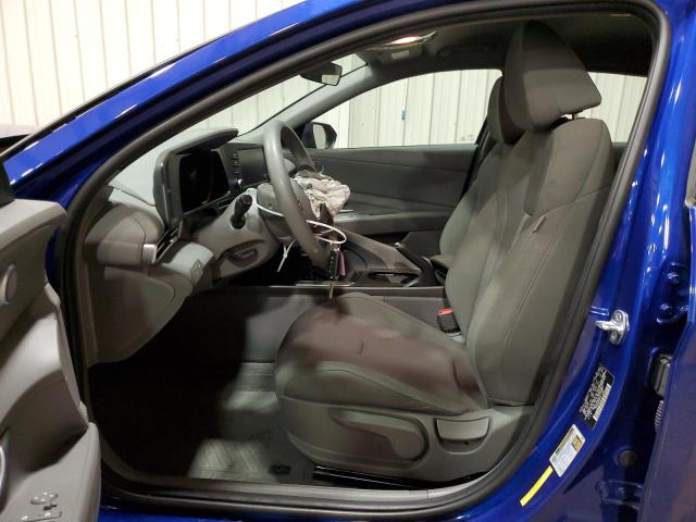 KMHLL4AG1PU393867 - 2023 HYUNDAI ELANTRA SE BLUE photo 7