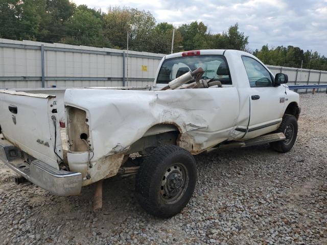 3D7KS26D67G827439 - 2007 DODGE RAM 2500 ST WHITE photo 3