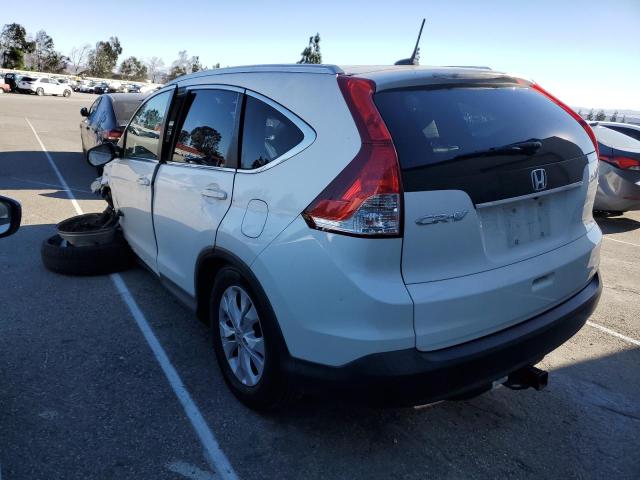 5J6RM3H79EL013702 - 2014 HONDA CR-V EXL WHITE photo 2