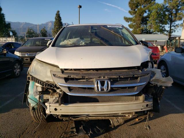 5J6RM3H79EL013702 - 2014 HONDA CR-V EXL WHITE photo 5