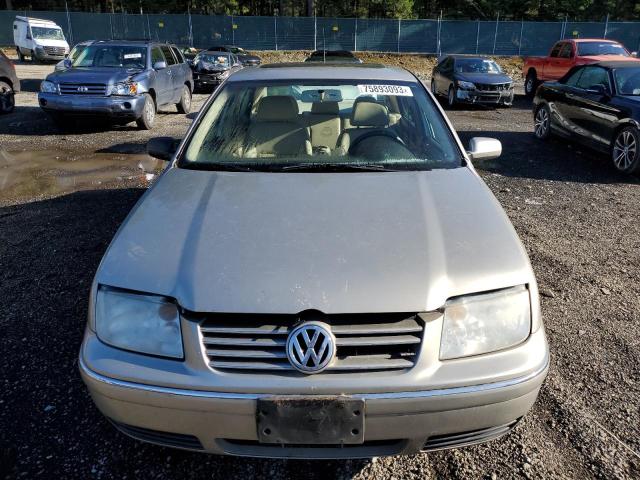 3VWSK69M34M145299 - 2004 VOLKSWAGEN JETTA GLS GOLD photo 5