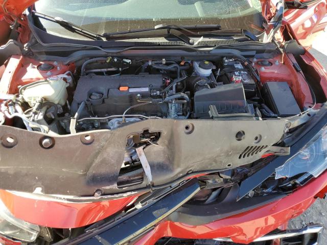 2HGFC2F61KH507577 - 2019 HONDA CIVIC LX RED photo 11