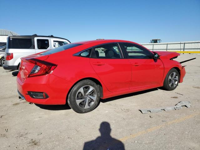 2HGFC2F61KH507577 - 2019 HONDA CIVIC LX RED photo 3