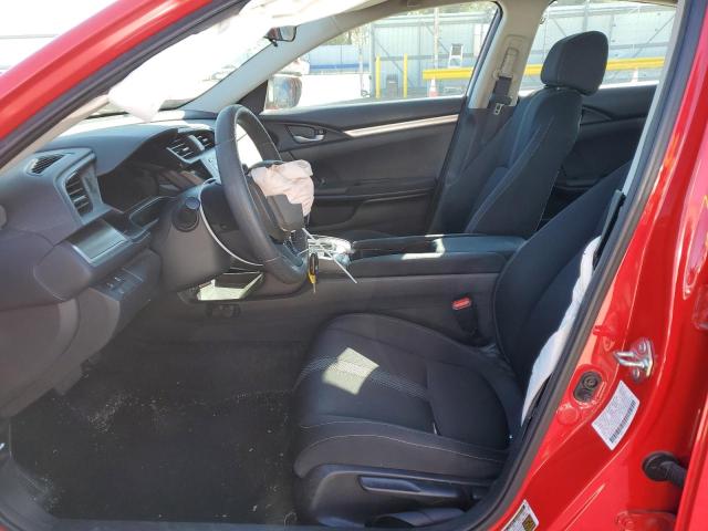 2HGFC2F61KH507577 - 2019 HONDA CIVIC LX RED photo 7