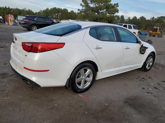 KNAGM4A70F5612407 - 2015 KIA OPTIMA LX WHITE photo 3