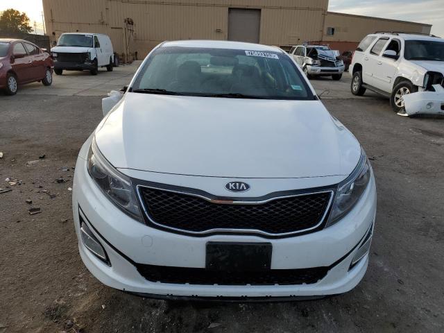 KNAGM4A70F5612407 - 2015 KIA OPTIMA LX WHITE photo 5