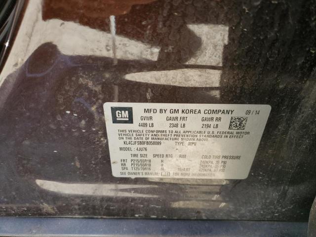 KL4CJFSB0FB050089 - 2015 BUICK ENCORE CONVENIENCE 紫色 照片 12