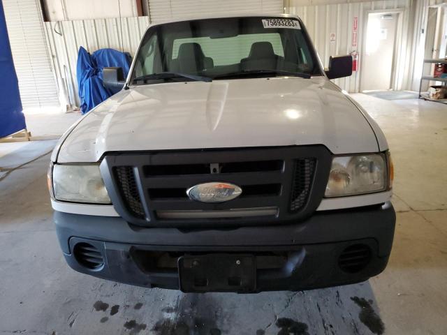 1FTYR10D89PA63398 - 2009 FORD RANGER WHITE photo 5