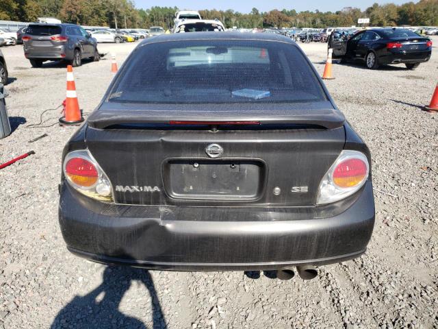 JN1DA31A82T309310 - 2002 NISSAN MAXIMA GLE BLACK photo 6