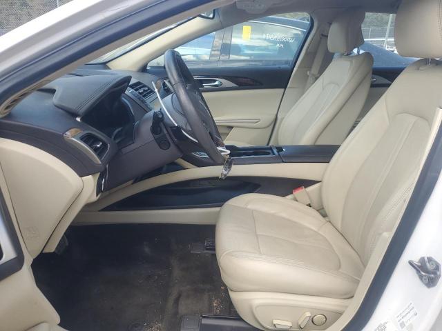 3LN6L2GK2DR806170 - 2013 LINCOLN MKZ WHITE photo 7