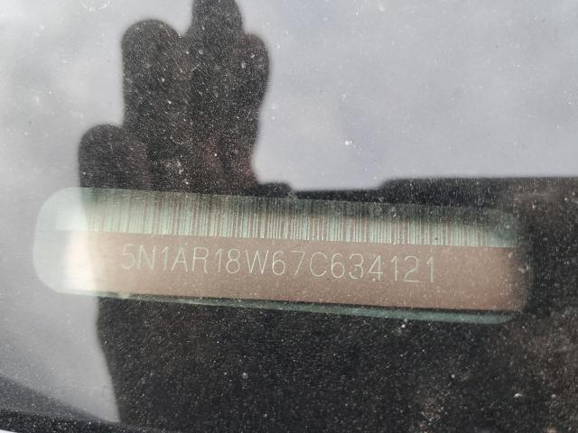 5N1AR18W67C634121 - 2007 NISSAN PATHFINDER LE თეთრი ფოტო 13