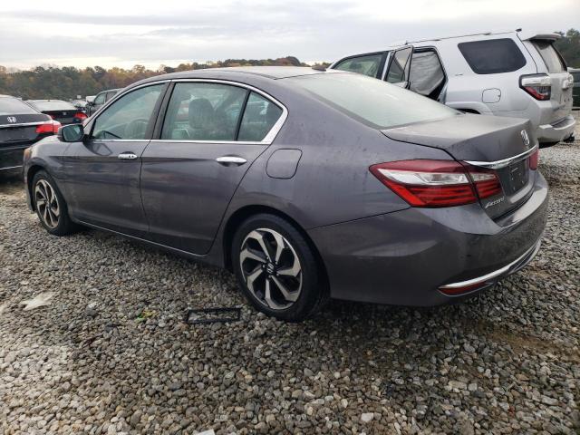 1HGCR2F85GA054802 - 2016 HONDA ACCORD EXL GRAY photo 2