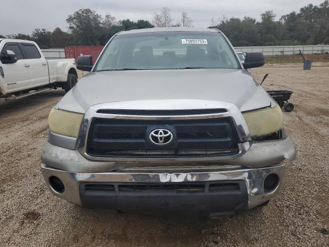 5TFRY5F11AX088305 - 2010 TOYOTA TUNDRA DOUBLE CAB SR5 SILVER photo 5