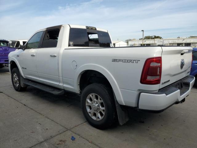 3C6UR5FJ4KG655787 - 2019 RAM 2500 LARAMIE WHITE photo 2