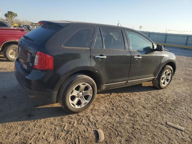 2FMDK4JC7BBA46367 - 2011 FORD EDGE SEL BLACK photo 3