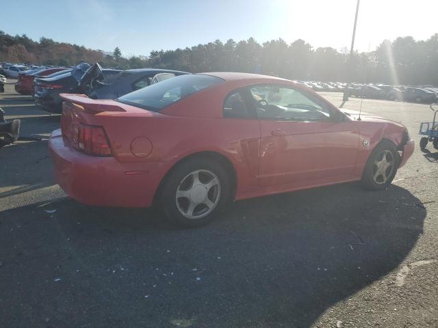 1FAFP40434F105107 - 2004 FORD MUSTANG RED photo 3
