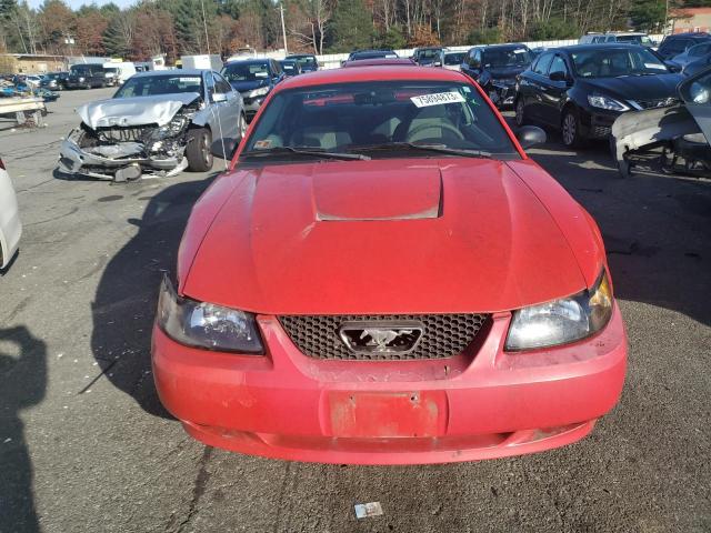 1FAFP40434F105107 - 2004 FORD MUSTANG RED photo 5