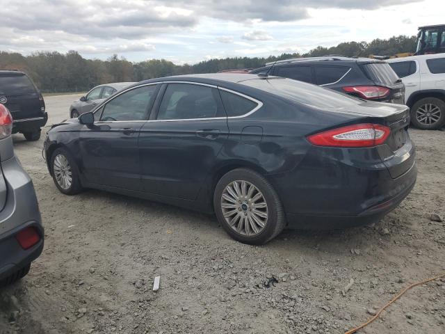 3FA6P0LU1ER230731 - 2014 FORD FUSION SE HYBRID BLACK photo 2