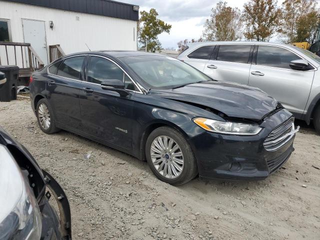 3FA6P0LU1ER230731 - 2014 FORD FUSION SE HYBRID BLACK photo 4