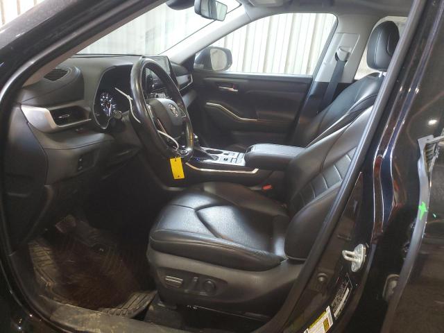 5TDGZRBH9MS547914 - 2021 TOYOTA HIGHLANDER XLE Qara foto 7