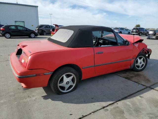 6MPCT01Z6P8644298 - 1993 MERCURY CAPRI RED photo 3