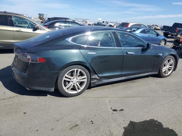 5YJSA1DN3CFP02806 - 2012 TESLA MODEL S Կանաչ լուսանկար 3