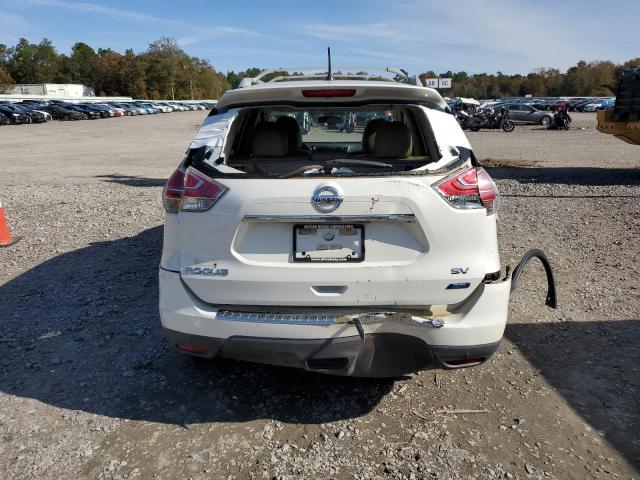 5N1AT2MT7EC793715 - 2014 NISSAN ROGUE S WHITE photo 6