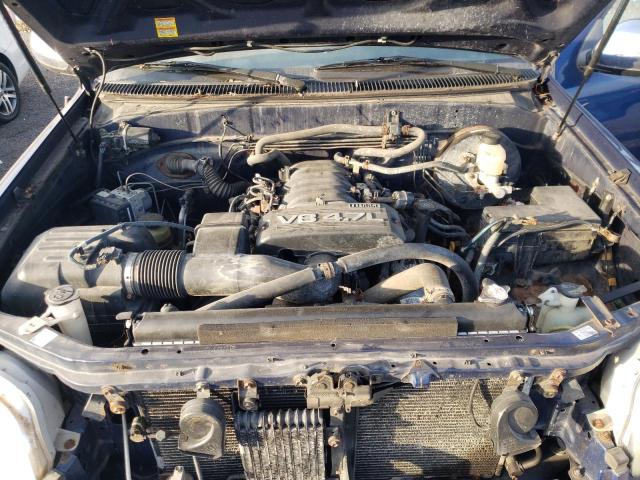 5TBBT44176S475766 - 2006 TOYOTA TUNDRA ACCESS CAB SR5 BLUE photo 11