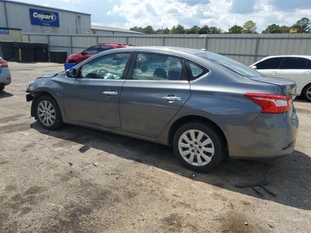 3N1AB7AP6HL655428 - 2017 NISSAN SENTRA S GRAY photo 2