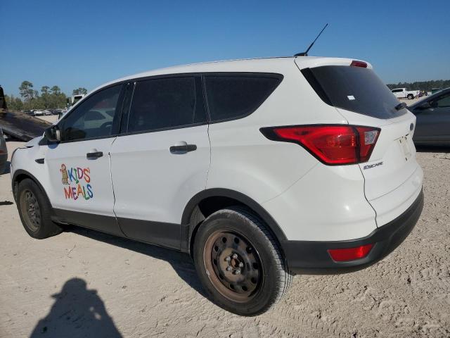 1FMCU0F76KUA79283 - 2019 FORD ESCAPE S WHITE photo 2