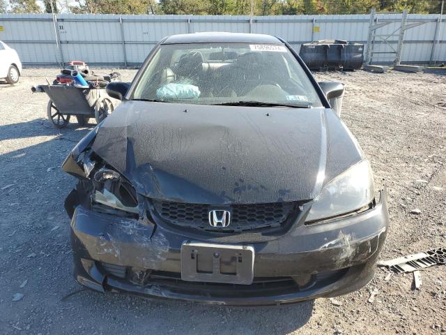 1HGEM21174L044578 - 2004 HONDA CIVIC DX VP BLACK photo 5