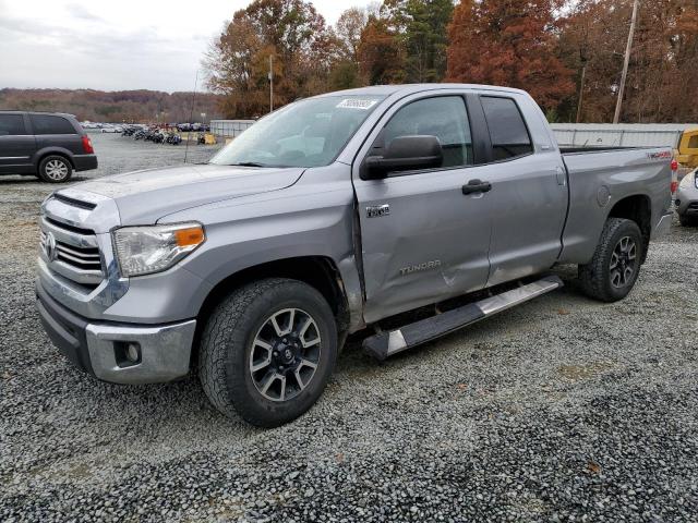 5TFUW5F13HX632863 - 2017 TOYOTA TUNDRA DOUBLE CAB SR/SR5 SILVER photo 1