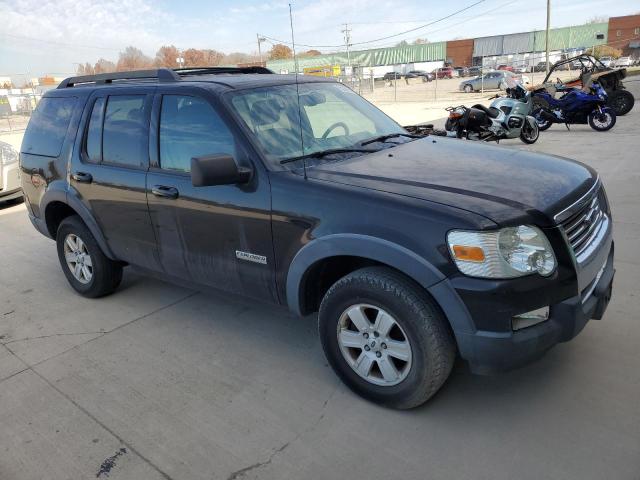 1FMEU73E27UA73069 - 2007 FORD EXPLORER XLT BLACK photo 4