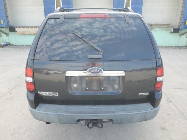 1FMEU73E27UA73069 - 2007 FORD EXPLORER XLT BLACK photo 6